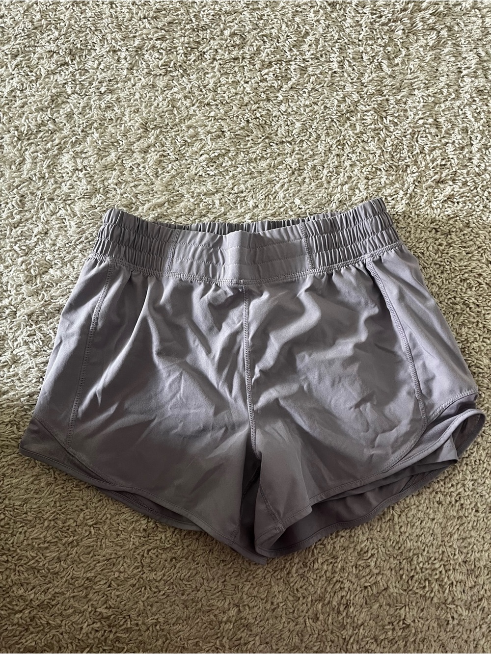 Mondetta Lavender Gray Athletic Shorts